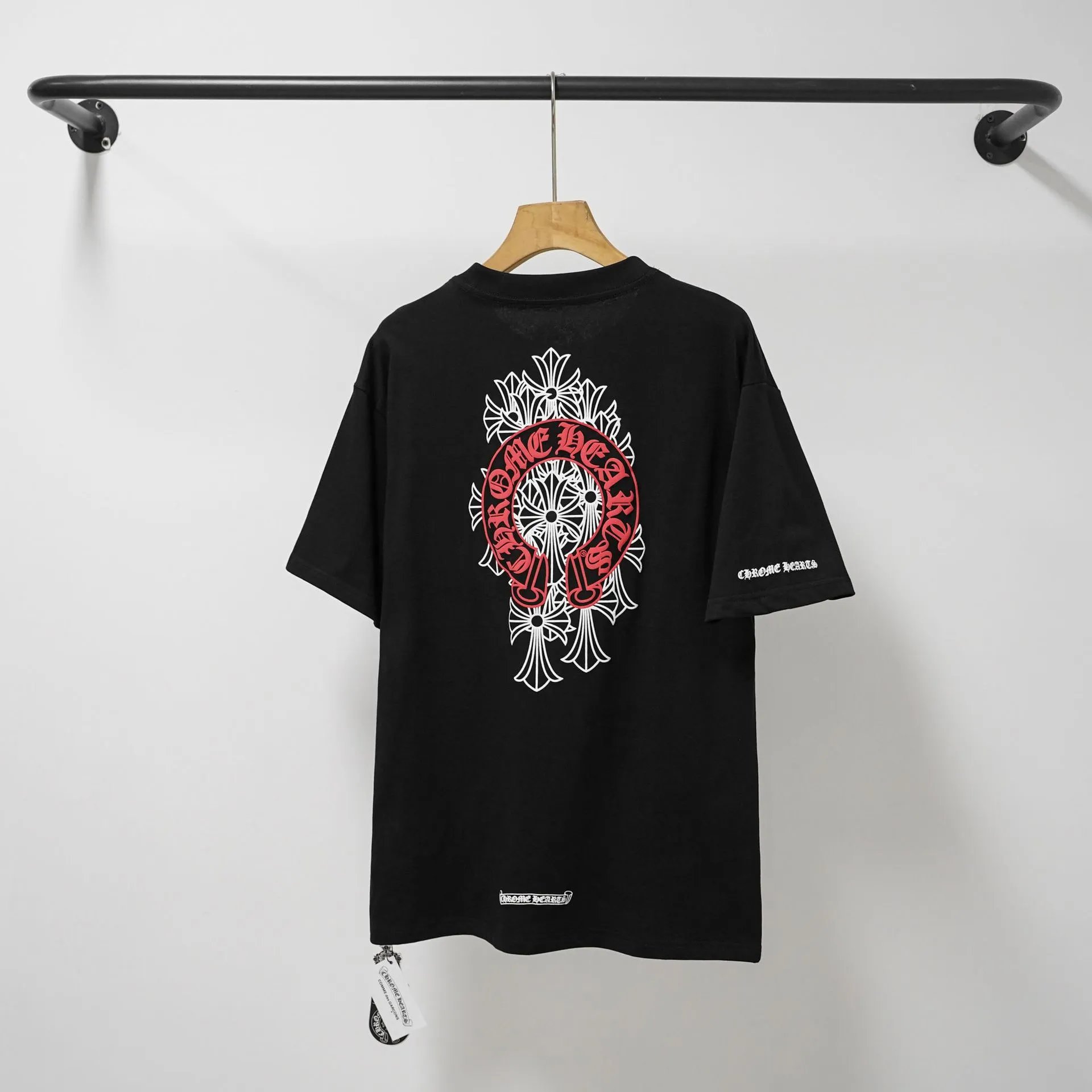 Chrome Hearts Cross Logo Black T-Shirt - 31