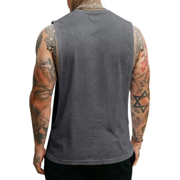 Design Muscle Tank Pink Vest-Top - 66