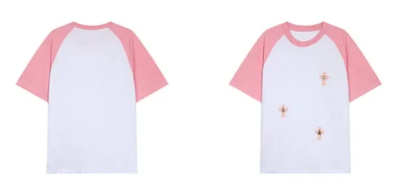 Chrome Hearts Cross Embroidered T-Shirt White - 47