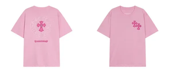 Chrome Hearts Cross Embroidered T-Shirt White - 23