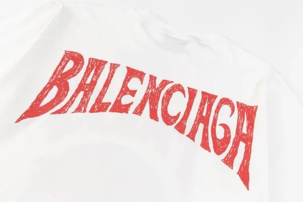 Balenciaga Paris Sunset Graphic T-Shirt Black - 10