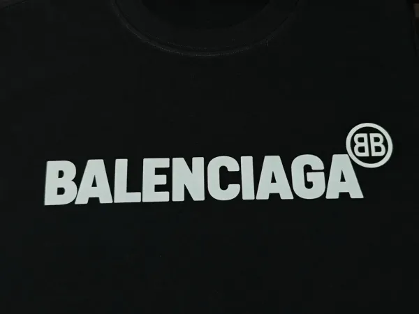 Balenciaga Paris Sunset Graphic T-Shirt Black - 29