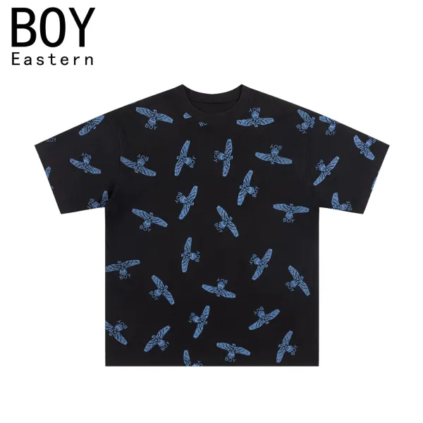 Design BOY London Wings Graphic Black T-Shirt T-Shirts - 24