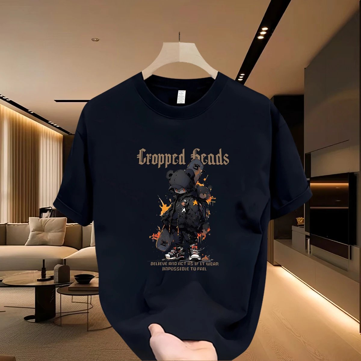 黑色-C-S背包小黑熊 -D994