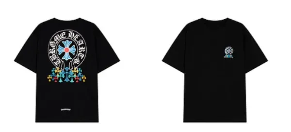 Chrome Hearts Cross Embroidered T-Shirt White - 49