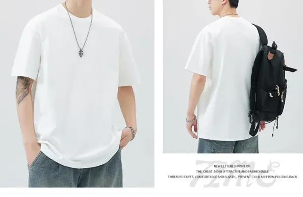 Design Oversized Crewneck Black T-Shirt - 12