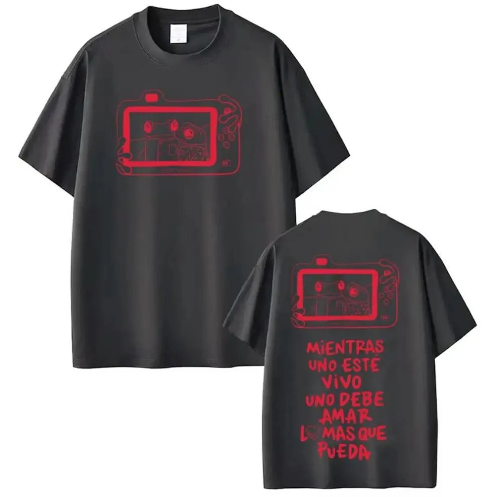 Design Camera Frog Graphic T-Shirt Gray - 24