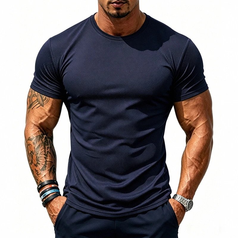 Design Basic Performance Gray T-Shirt - 25