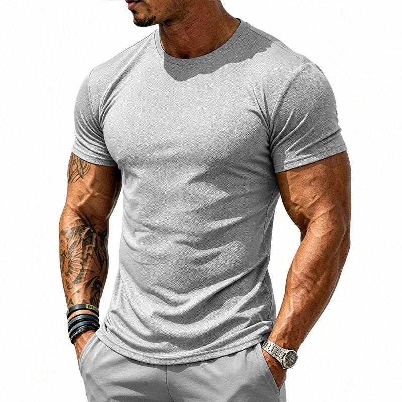 Design Basic Performance Gray T-Shirt - 54