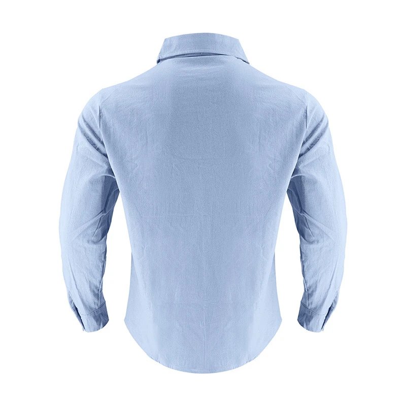Design Guayabera-Style Shirt Army Green Shirt Tops Shirt - 65