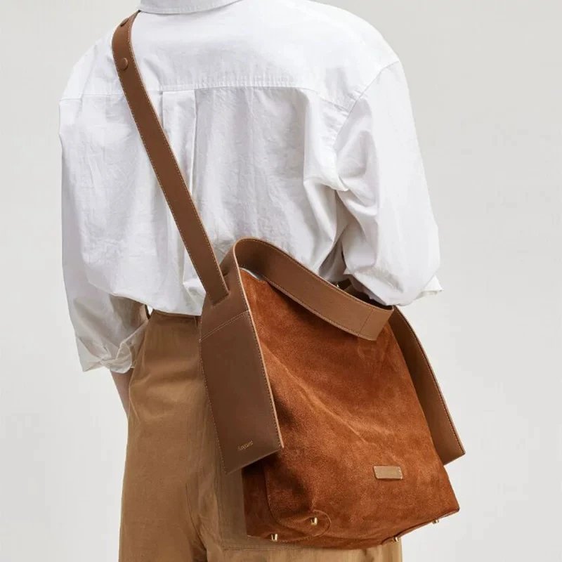 Jacquemus Le Chiquito Suede Brown Hobo Bag - 18