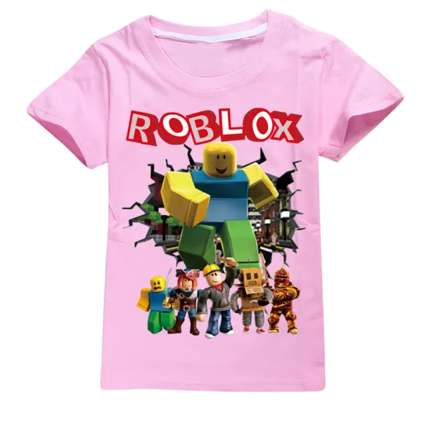 Design Roblox Character Collage Gray T-Shirt T-Shirts - 12