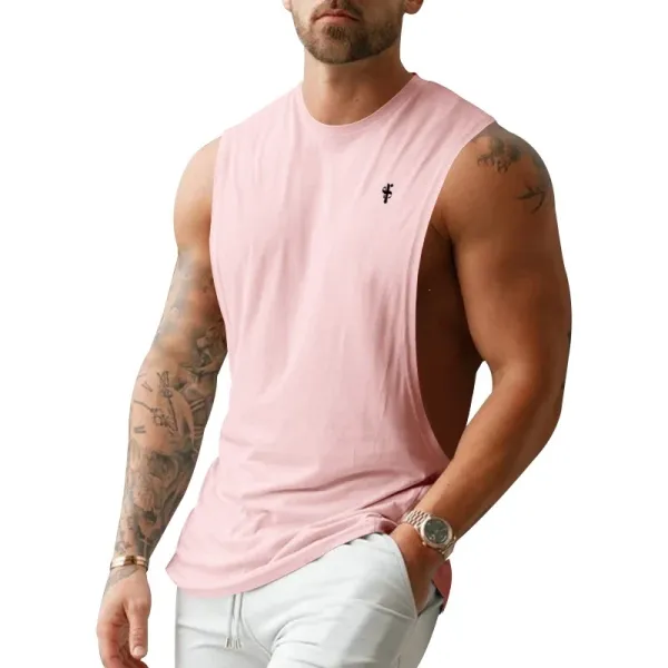 Design Muscle Tank Pink Vest-Top - 29