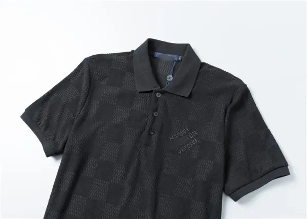 Louis Vuitton Monogram Jacquard Polo and Shorts Set White - 12
