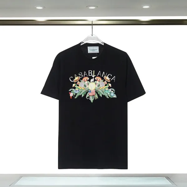 About:Blank Script Logo Black T-Shirt - 57