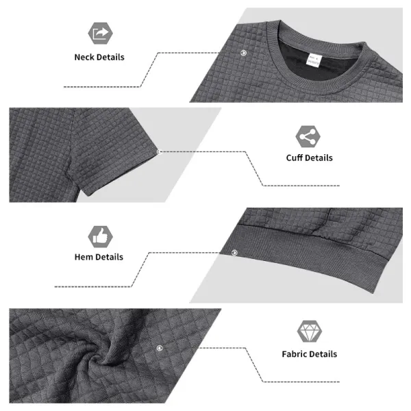 Design Textured Knit Navy T-Shirt - 50