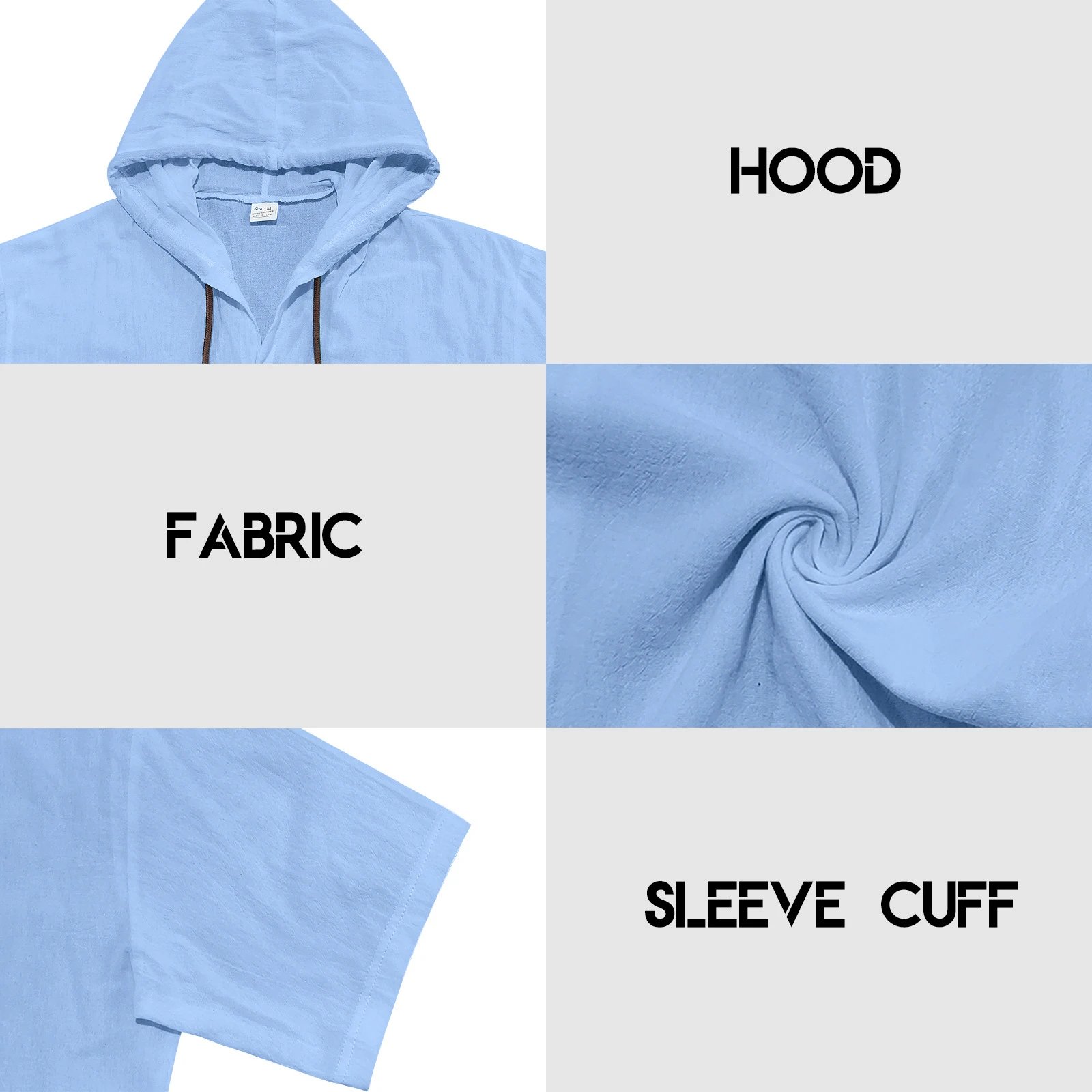 Design Hooded Button-Up Shirt Olive Green with Tribal Pocket Tops - 13