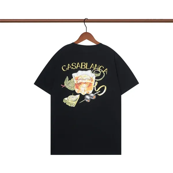 About:Blank Script Logo Black T-Shirt - 82