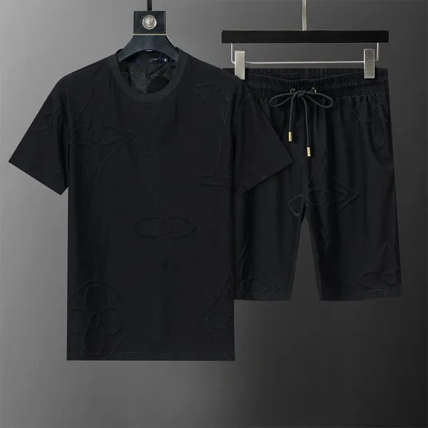 Amiri Graphic Print White T-Shirt and Shorts Set - 3