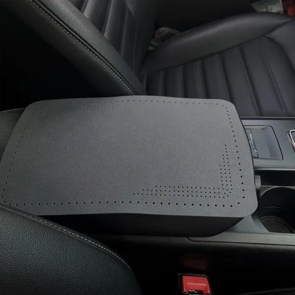Design Car Center Console Armrest Pad Black Automotive Accessory Electronics - 19