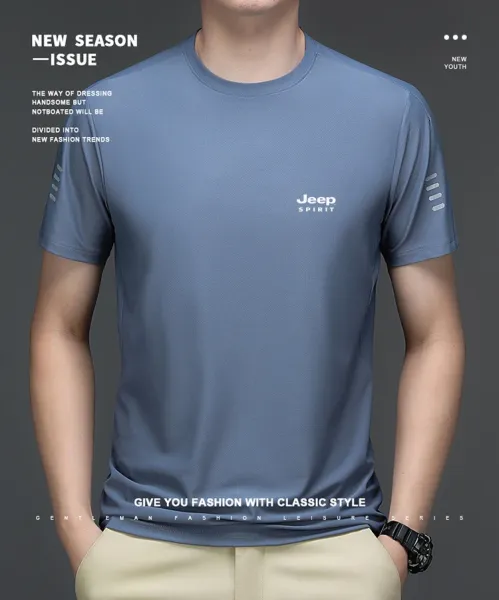 Design Jeep Spirit Light Green Performance T-Shirt T-Shirts - 7