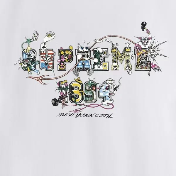 Supreme Play Dead White T-Shirt - 7