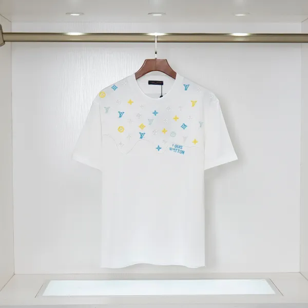 Gucci Crystal-Embellished Logo T-Shirt Red - 3