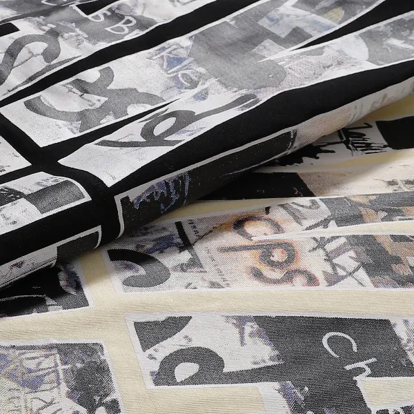 Godspeed Black Monday Newspaper Print T-Shirt - 6