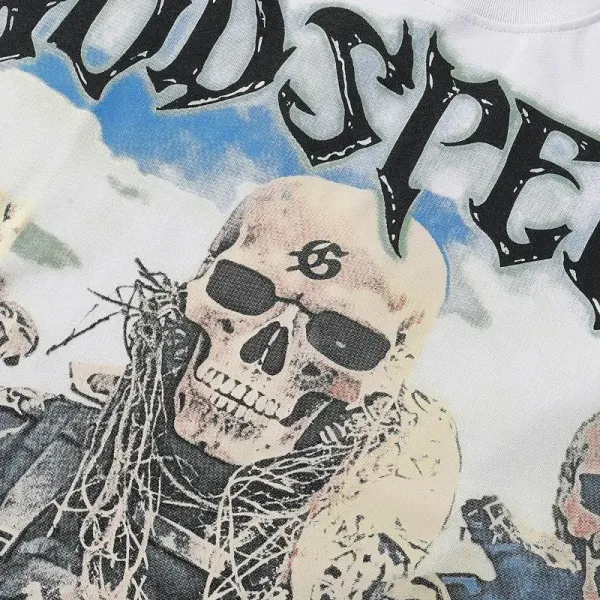 Godspeed Black Monday Newspaper Print T-Shirt - 9