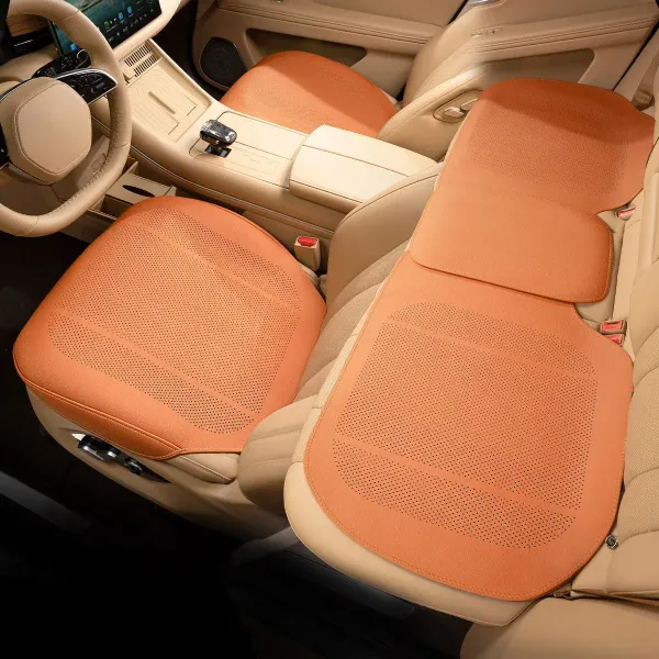 Design Car Seat Cushion Black Front Single Piece Electronics - 33