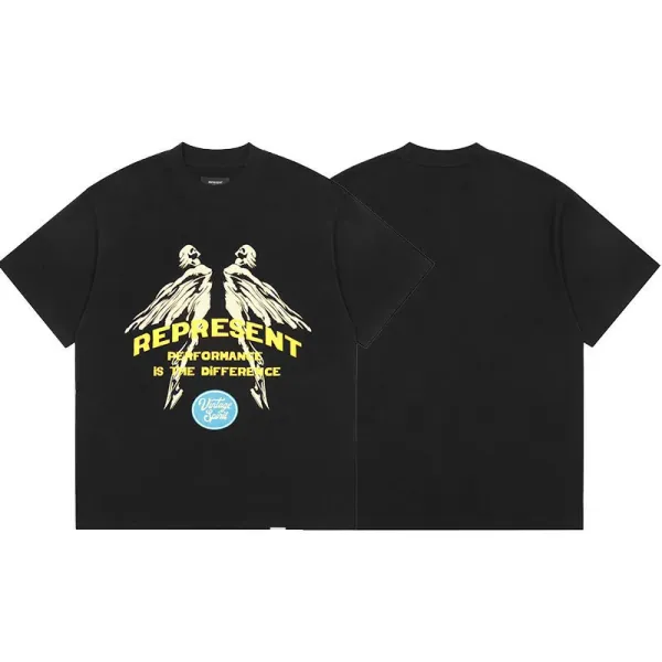 Represent Storms In Heaven Angel Graphic T-Shirt White - 37