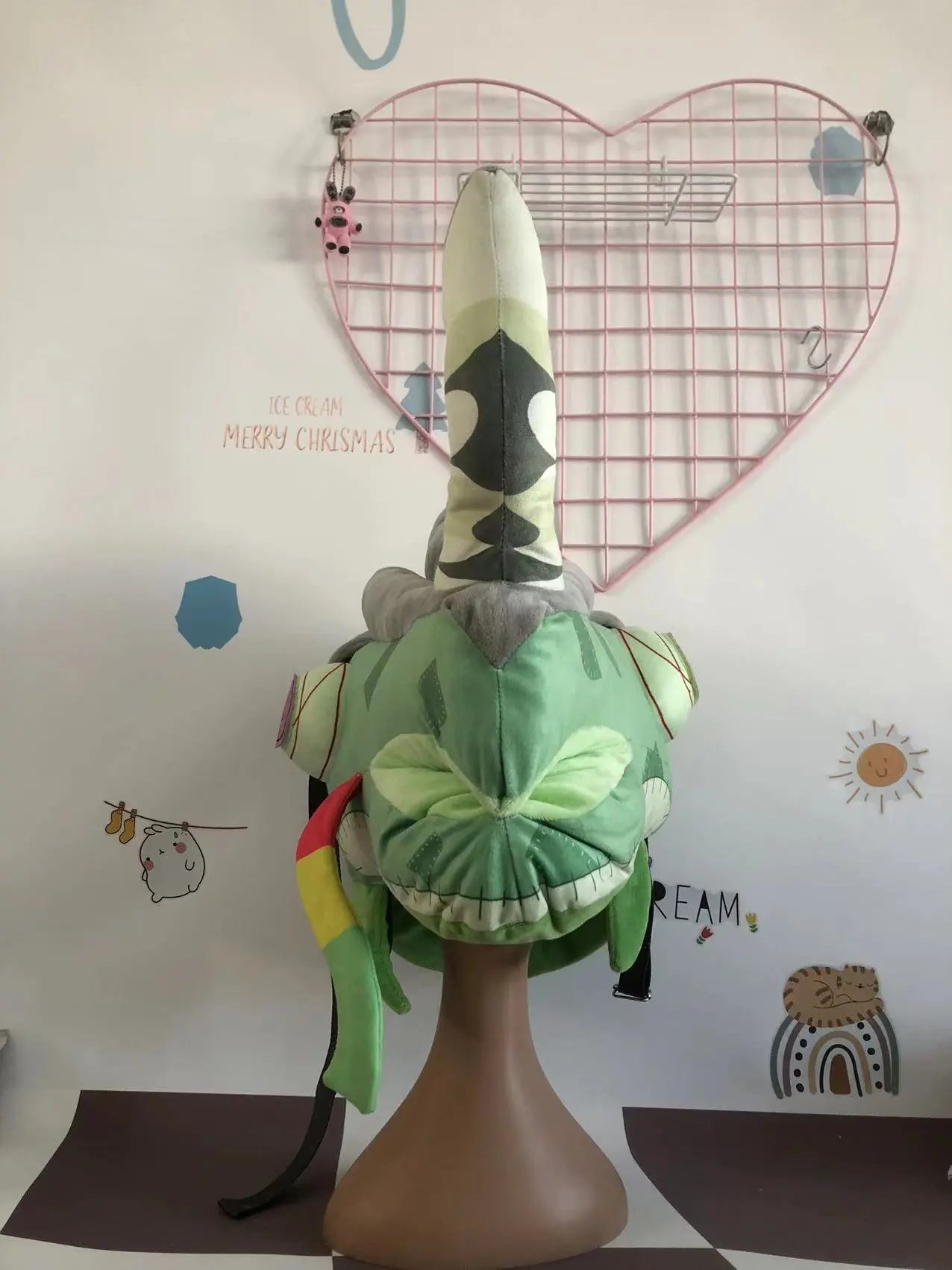 Design Custom Chameleon Plush Hat Green Multicolor Accessories Hats - 3
