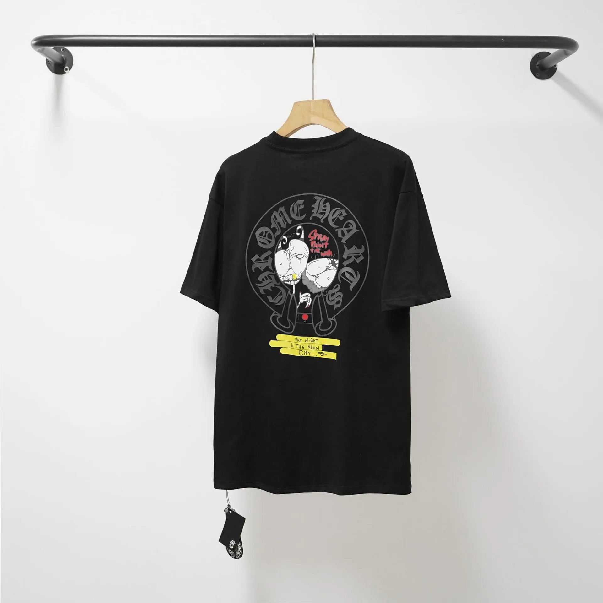 Chrome Hearts Cross Logo Black T-Shirt - 43