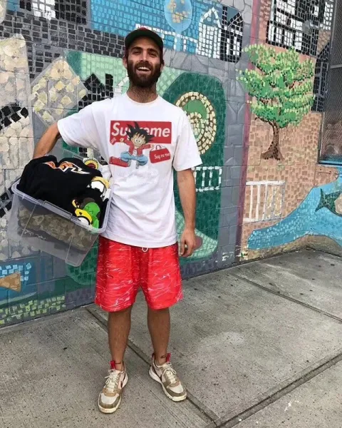 Supreme Gun Logo T-Shirt White - 7