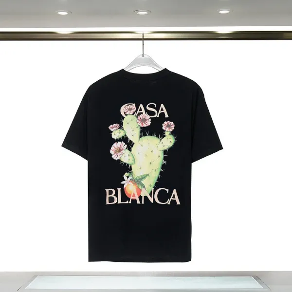 About:Blank Script Logo Black T-Shirt - 22