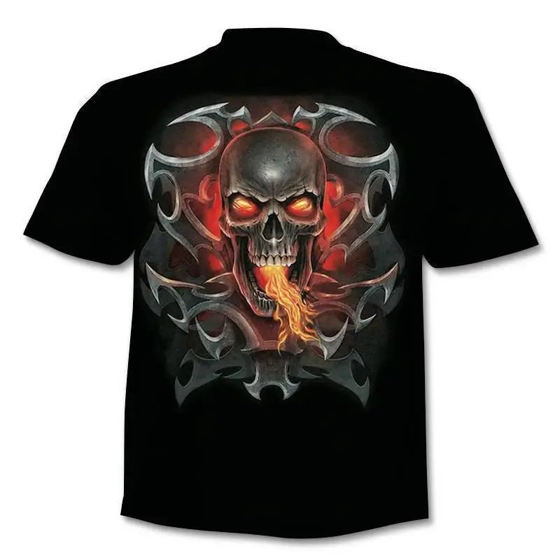 Design Grim Reaper Rocker Black T-Shirt - 39