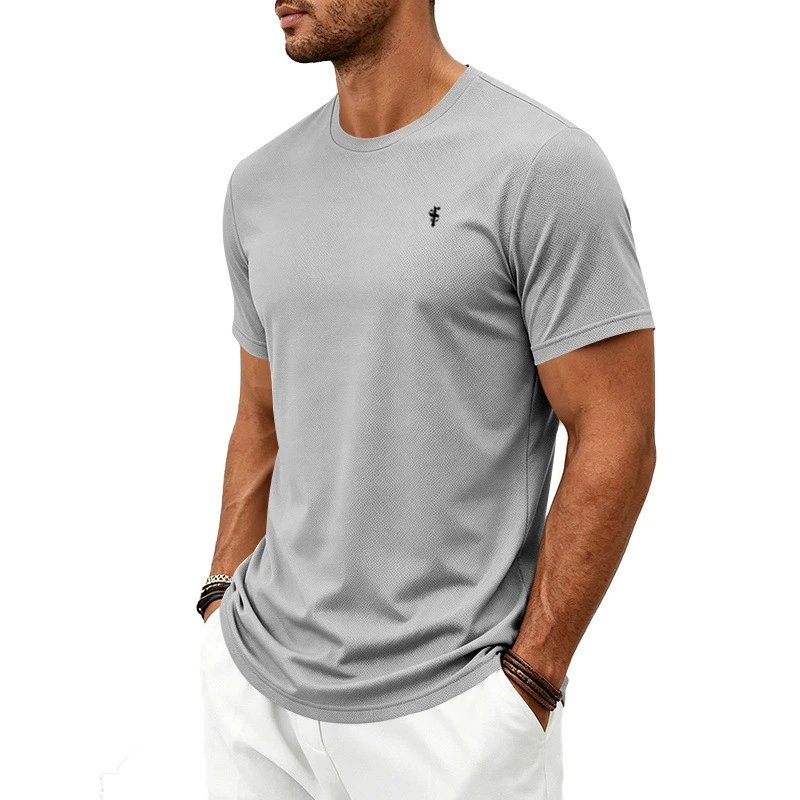 Design Performance Mesh T-Shirt Charcoal Gray T-Shirt - 65
