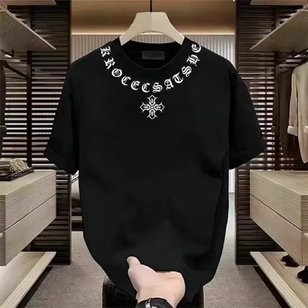 Chrome Hearts Cross Logo White T-Shirt - 12