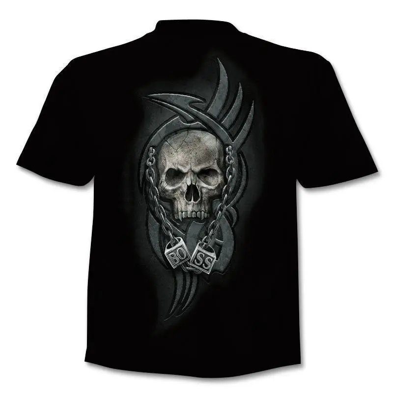 Design Grim Reaper Rocker Black T-Shirt - 41