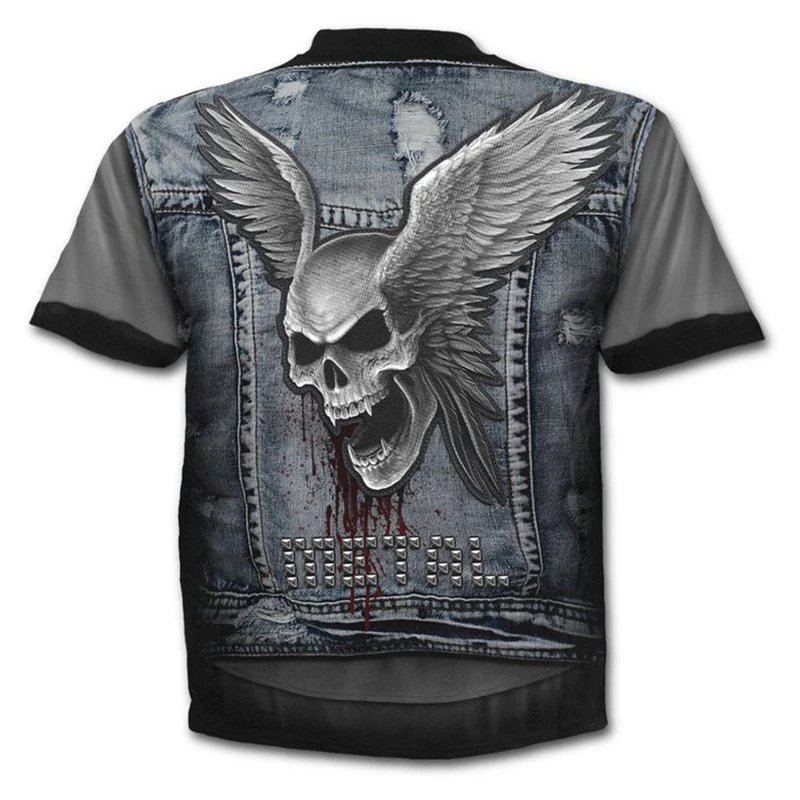 Design Grim Reaper Rocker Black T-Shirt - 45