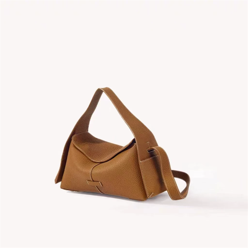 Jacquemus Le Chiquito Beige Grained Leather Underarm Bag Shoulder Bags - 24