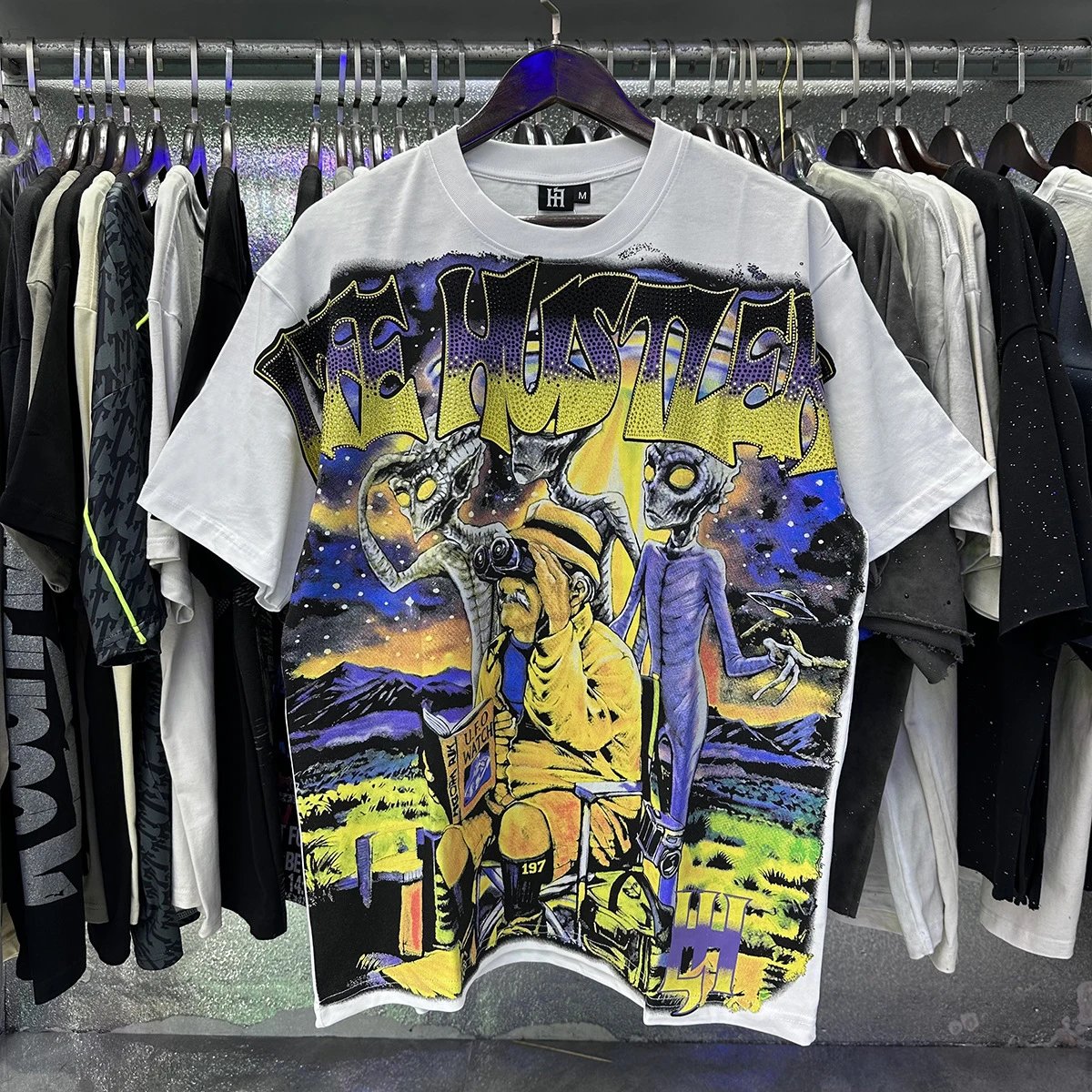 Design Life Hustlers Jesus Is King Graphic T-Shirt Black T-Shirts - 31