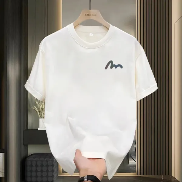 Design Minimalist Logo T-Shirt Black - 6
