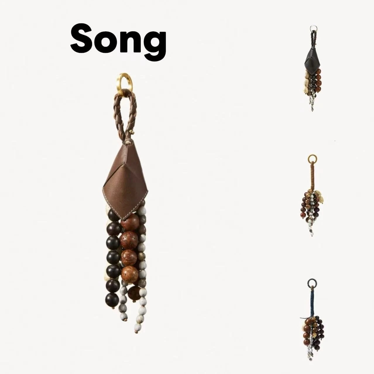 Design Songmont Beaded Keychain Multicolor Accessory Jewelry - 2