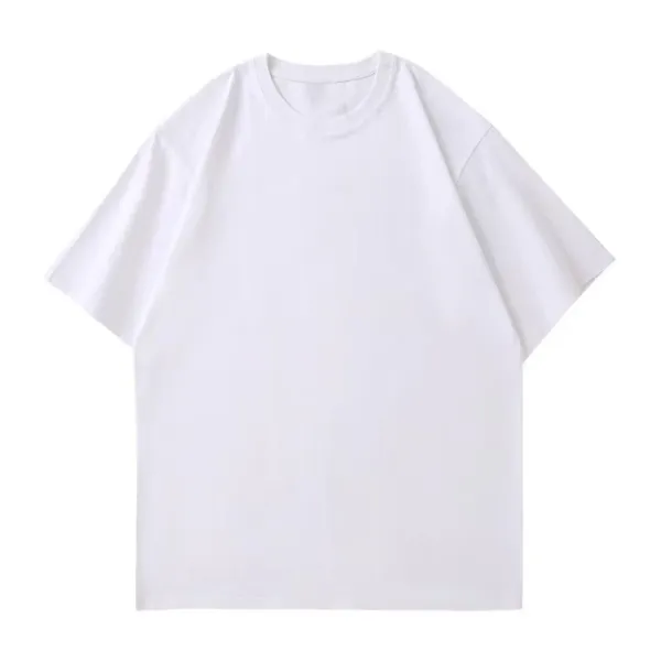 Design Basic Oversized White T-Shirt - 1