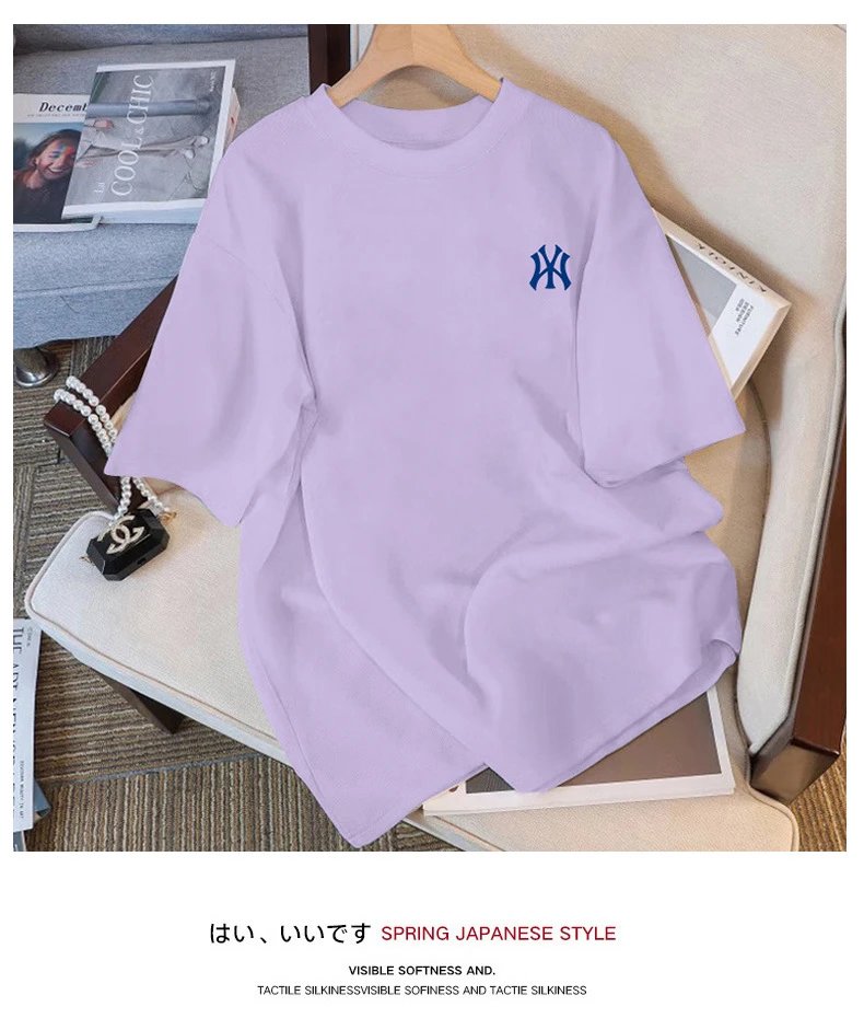MLB x URRK Space Theme Graphic Print Black T-Shirt - 20