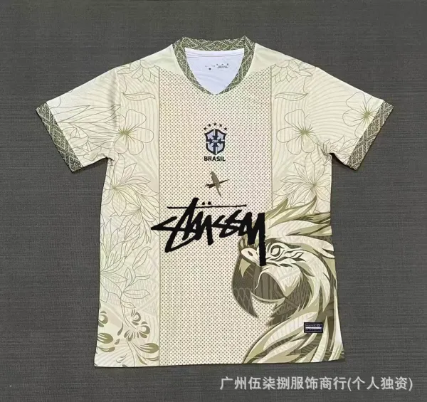 Stussy x CBF Brazil National Team Jersey Yellow / Green - 6
