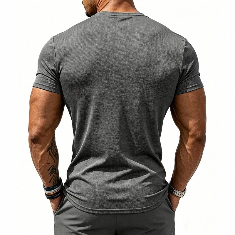 Design Basic Performance Gray T-Shirt - 44