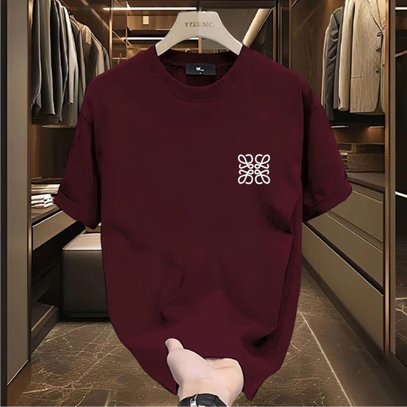 Design Basic Crew Neck White T-Shirt Tops.t Shirts - 10