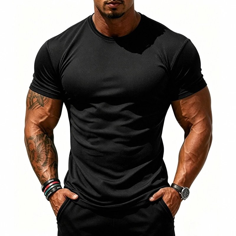 Design Basic Performance Gray T-Shirt - 62